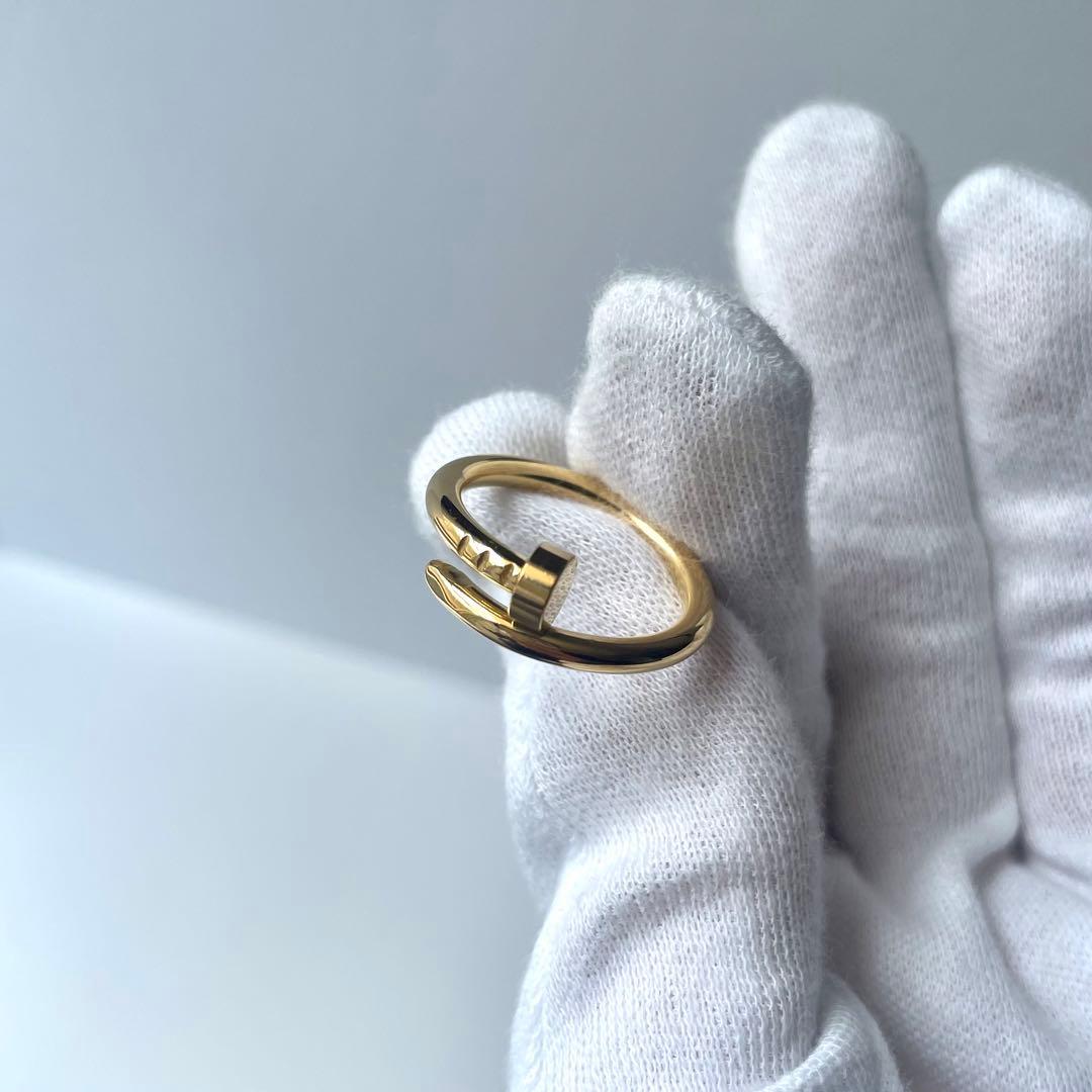 18Kゴールドメッキ リング Nobrand 15号-16号 常田大希着用