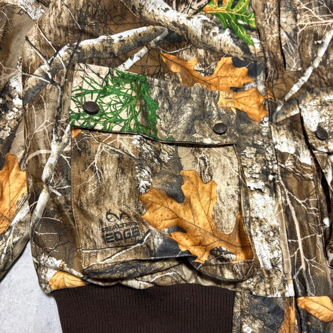 00s REALTREE リバーシブル　アクティブジャケット　ダック　パーカー