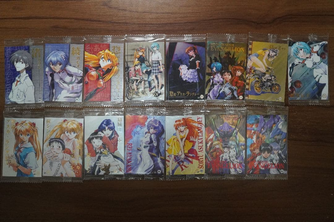 新品未開封 新世紀エヴァンゲリオン ウエハース カード 146枚 まとめ
