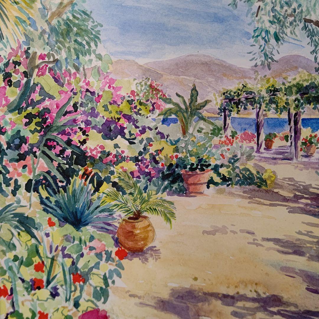 ◯絵画　水彩画　額装品