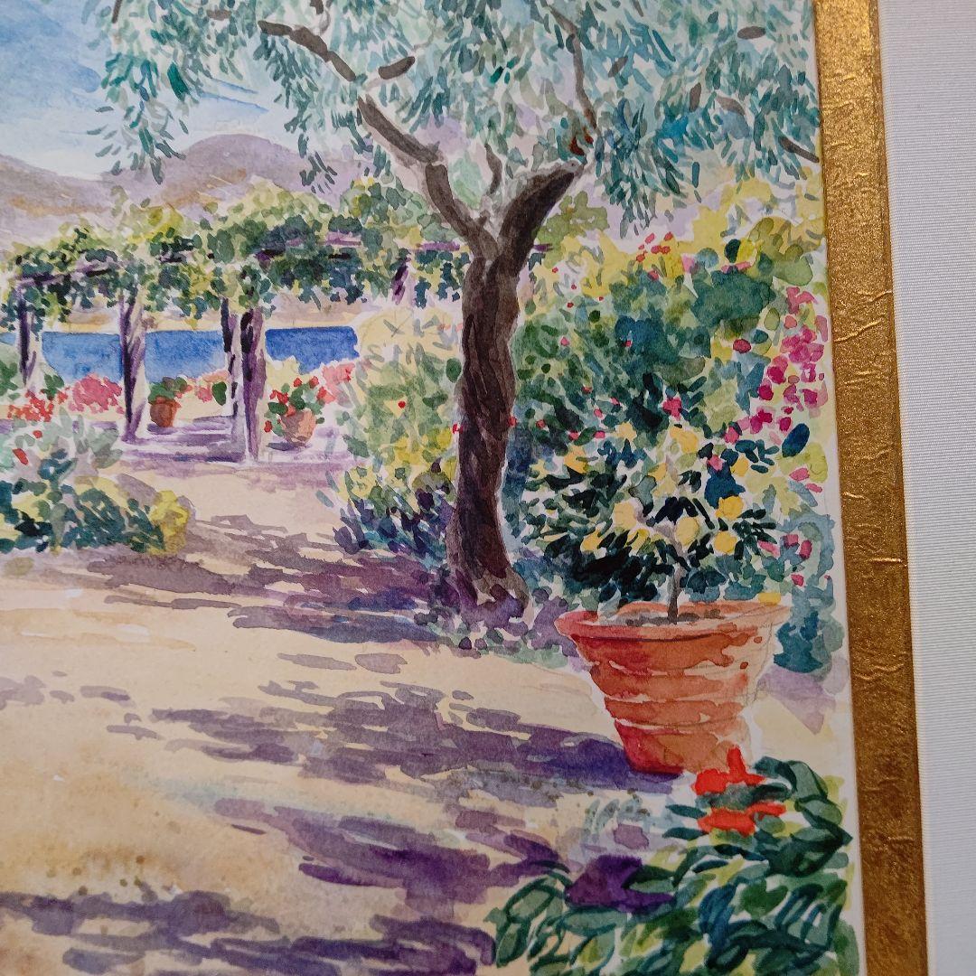 ◯絵画　水彩画　額装品