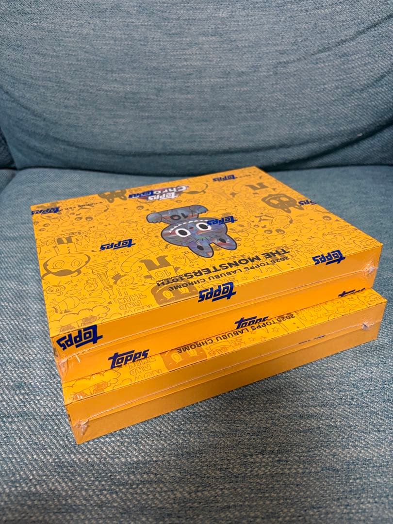 ＊期間限定特価2025 Topps Chrome Labubu 2 BOX未開封