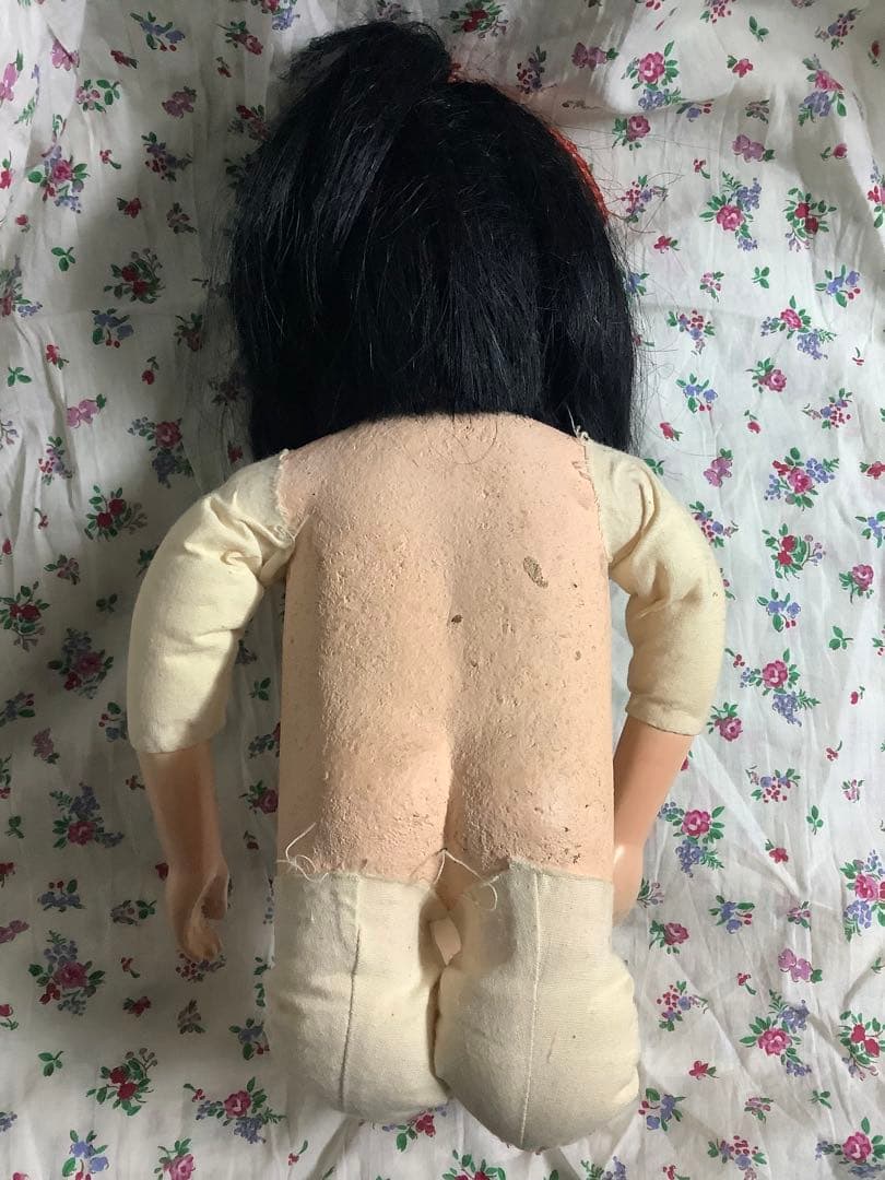 市松人形 少し難あり！新田英二作 約42cm？ 1992年作品