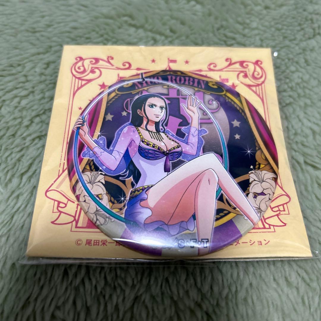 ワンピース ONE PIECE 輩 缶バッジ CIRCUS ニコ・ロビン ロビン - メルカリ