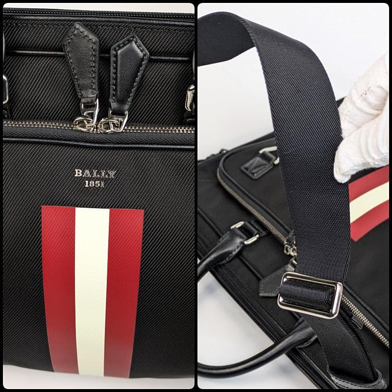 未使用級 BALLY バリー ZYON 2way ビジネスバッグ ブリーフケース