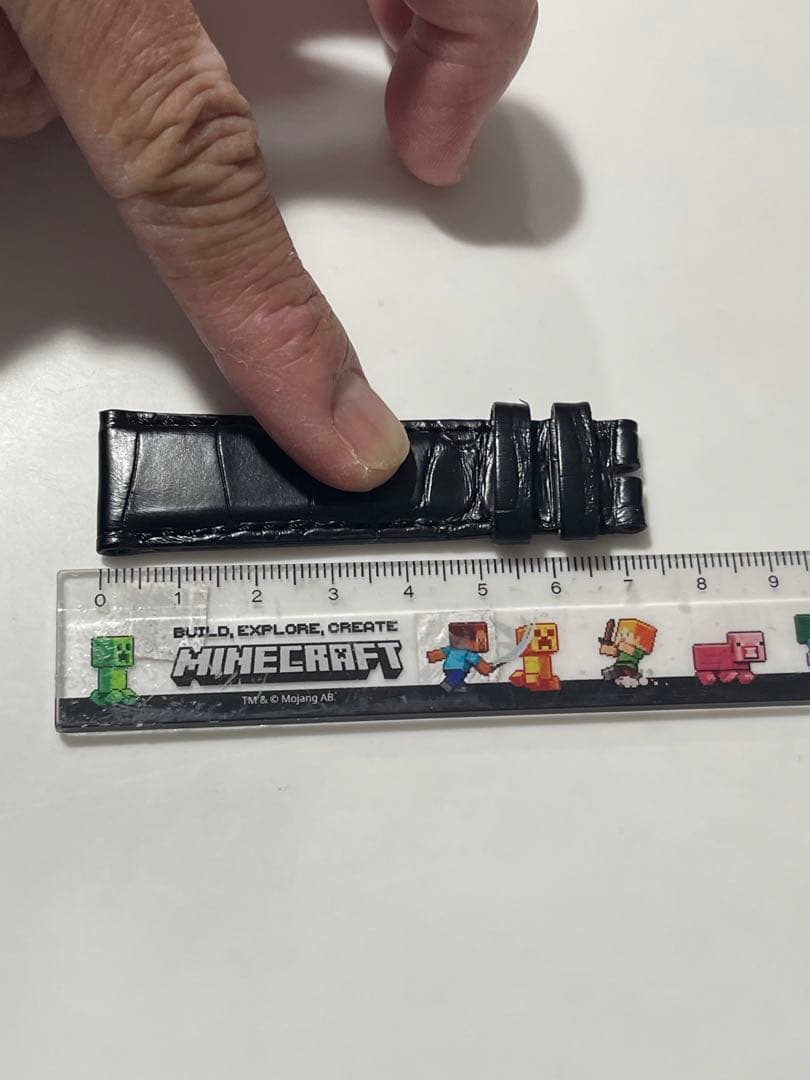 モレラート　アマデウス　アリゲーター黒　シルバー尾錠付き　20