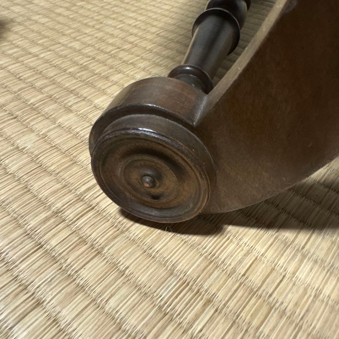 オットマン　アンティーク　スリッパチェア　X frame chair スツール