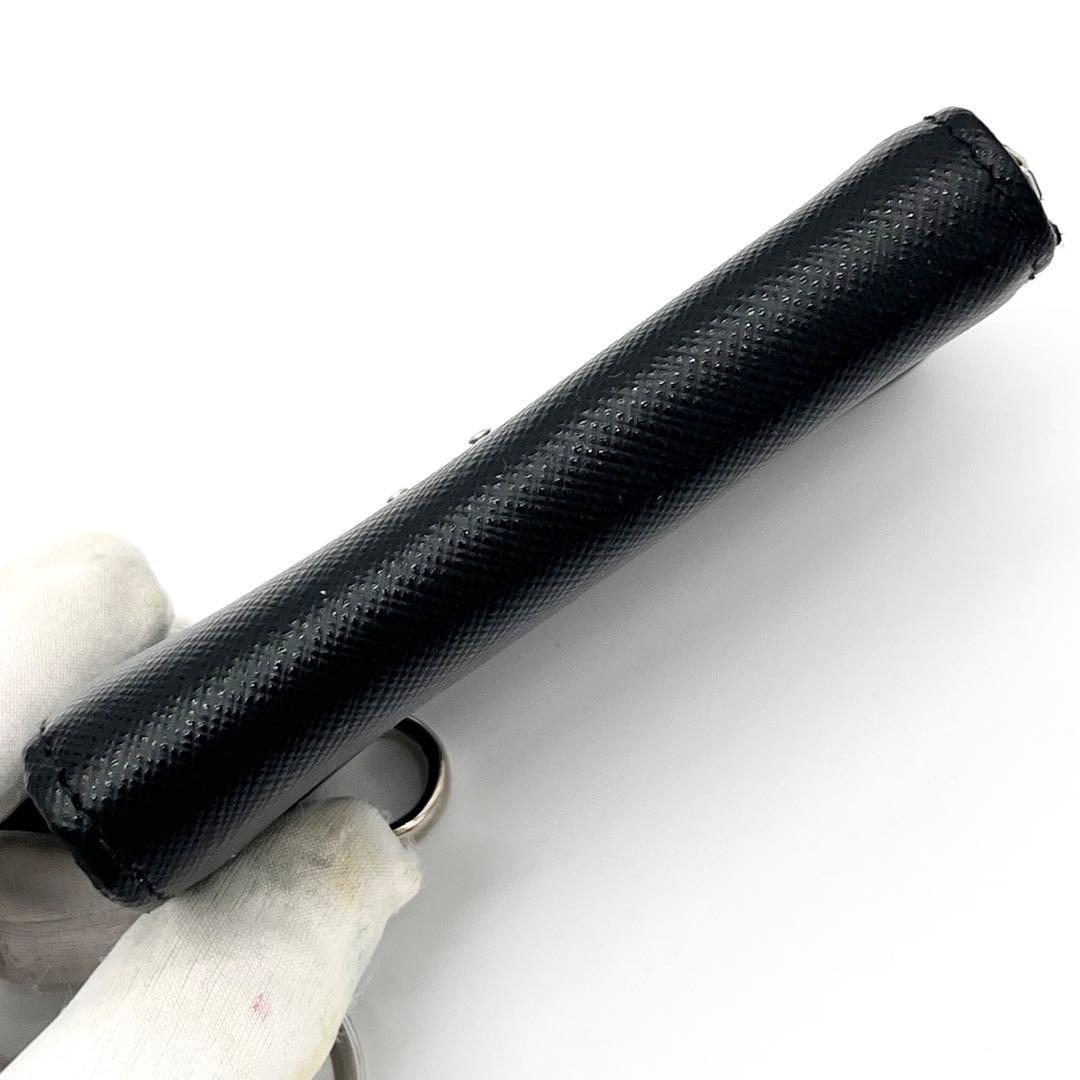 【新品未使用品】PRADA キーケース　ケース　現行　RFID ブラック