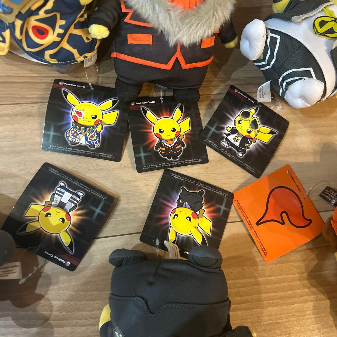 ポケモン ぬいぐるみ ボスごっこ ピカチュウ まとめ売り セットの通販