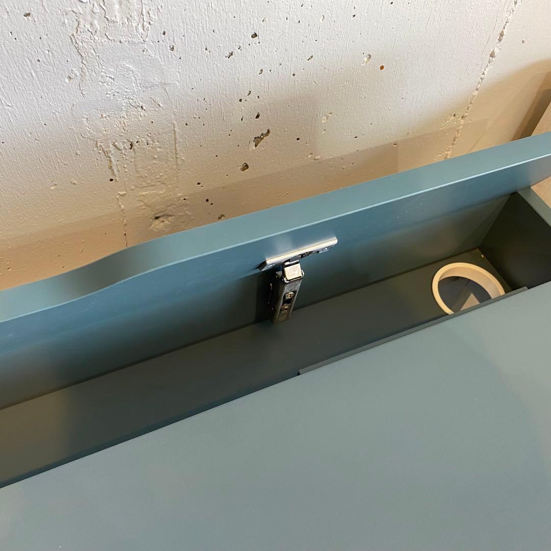 【地域限定無料配送✨】IKEA デスク ALEX グレーターコイズ