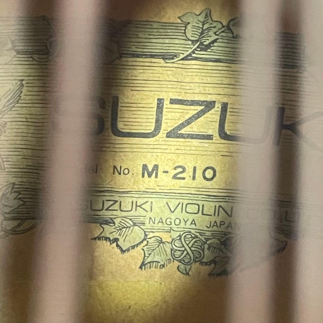 Suzuki M-210 Mandolin スズキ マンドリン　ハードケース付き