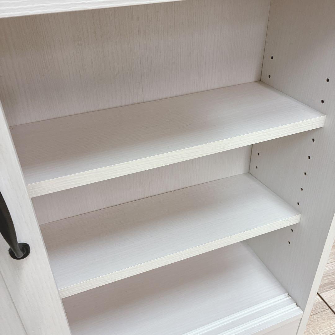 ◇大阪府 神戸市 配達料無料！◇薄型キャビネット◇引き戸◇収納◇