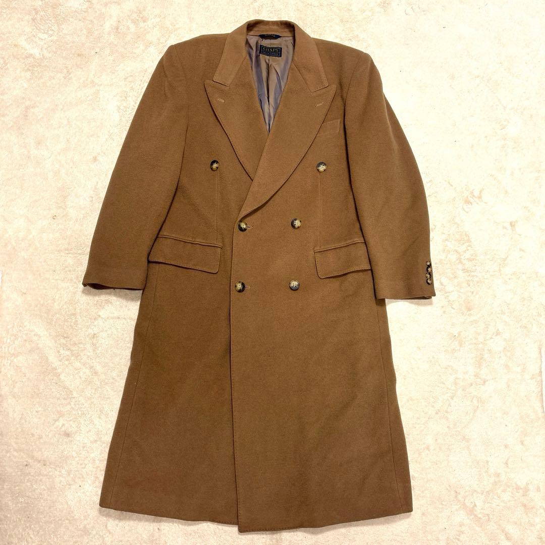 最高級⭐️ラルフローレン カシミヤ ウール チェスターコート ダブル