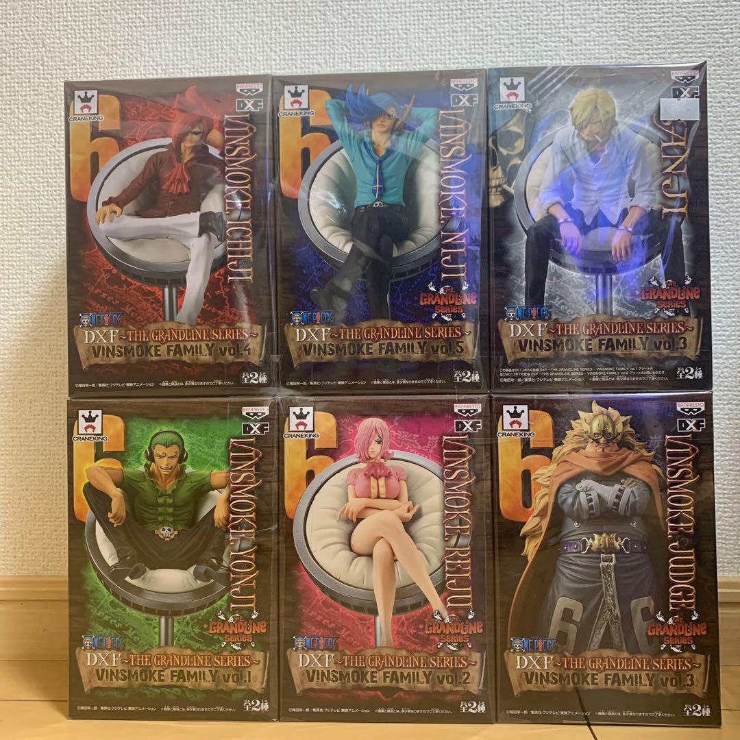 ワンピース　ジェルマ66 全6種セット フィギュア 新品・未開封