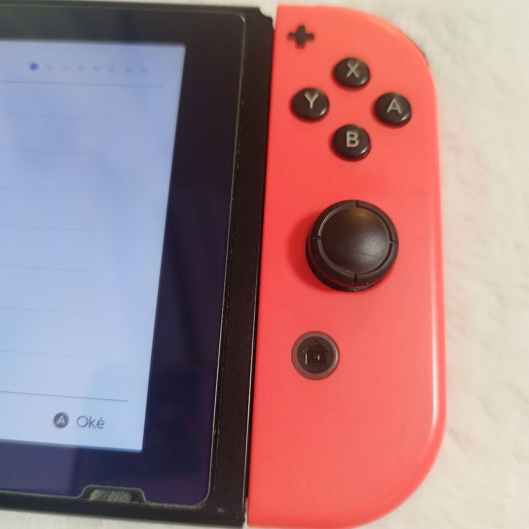 【送料無料】Nintendo Switch 本体 青/赤 SDカード付き