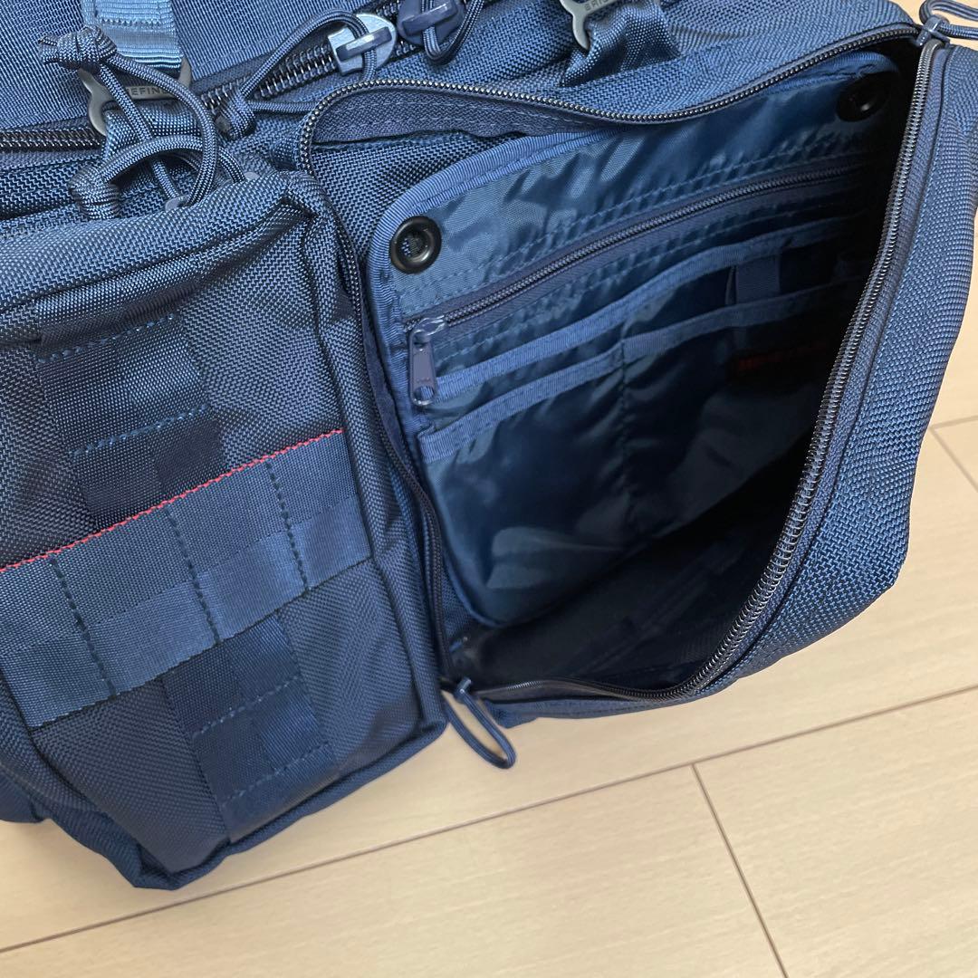 【美品】BRIEFINGブリーフィング BEAMS PLUS別注3WAYブルー