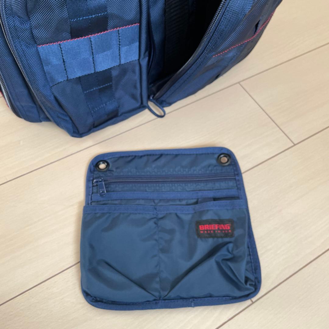 【美品】BRIEFINGブリーフィング BEAMS PLUS別注3WAYブルー