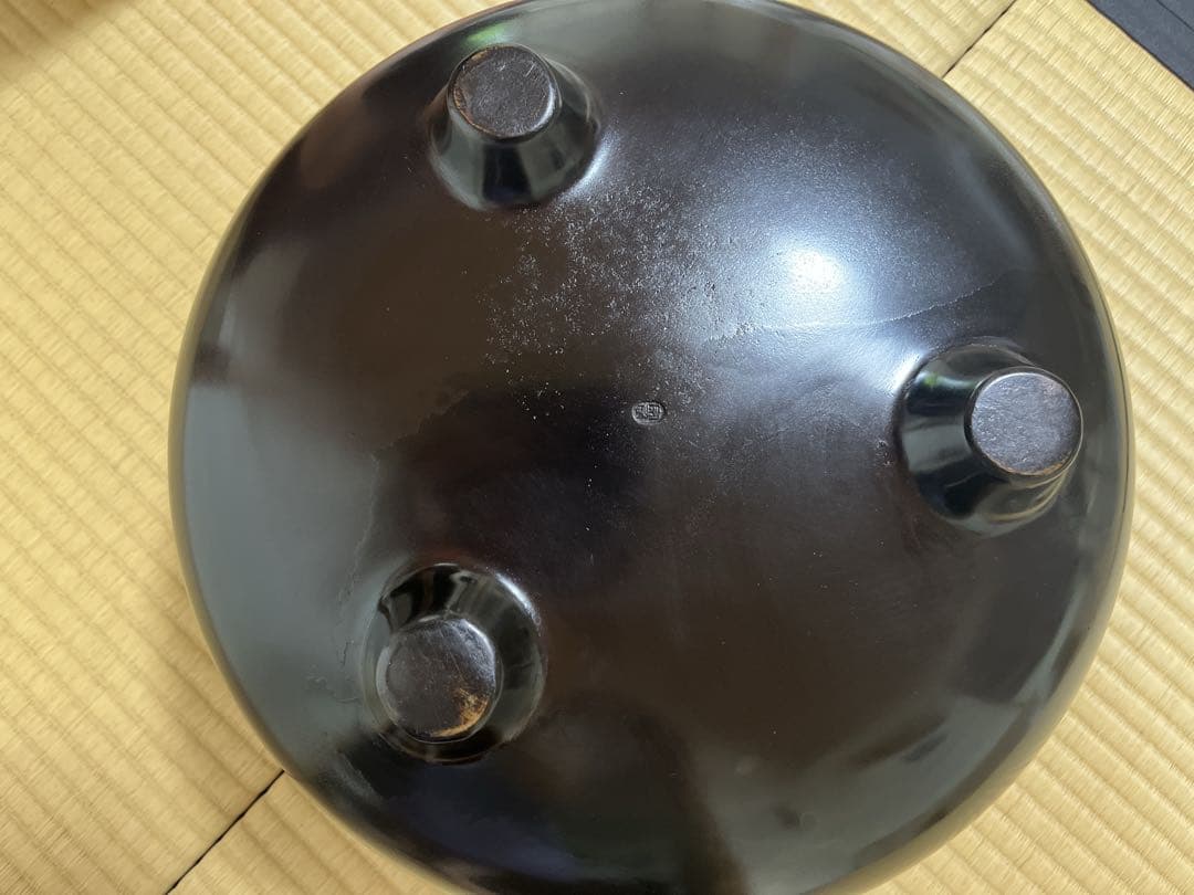 極美品】【大幅値下げ！】大亀和尚書付あり 一ノ瀬宗辰作 焼き色仕上げ