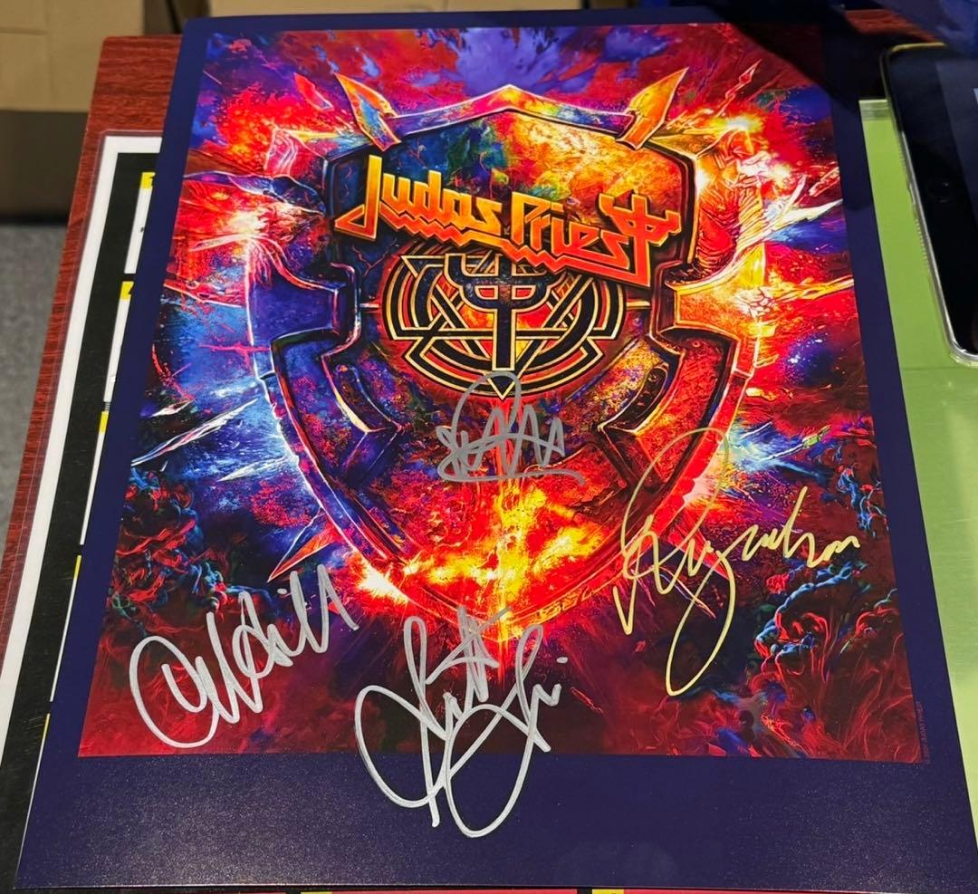 JUDAS PRIEST 直筆サイン入り 限定リトグラフ ジューダス プリースト