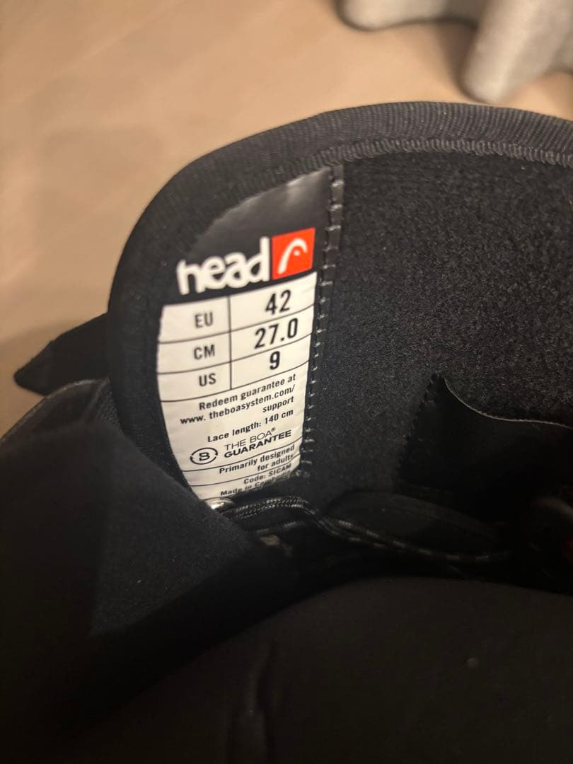 head ヘッド　スノーボードブーツ 27センチ　EU 42, US 9