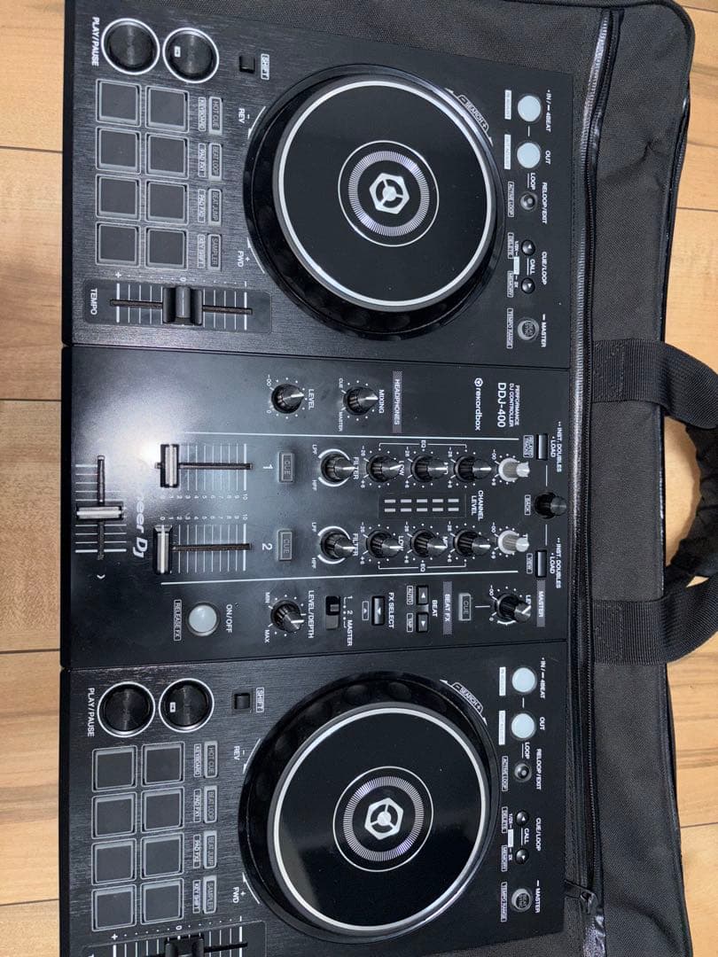 Pioneer DDJ-400 DJコントローラー 専用バッグ＋箱つき
