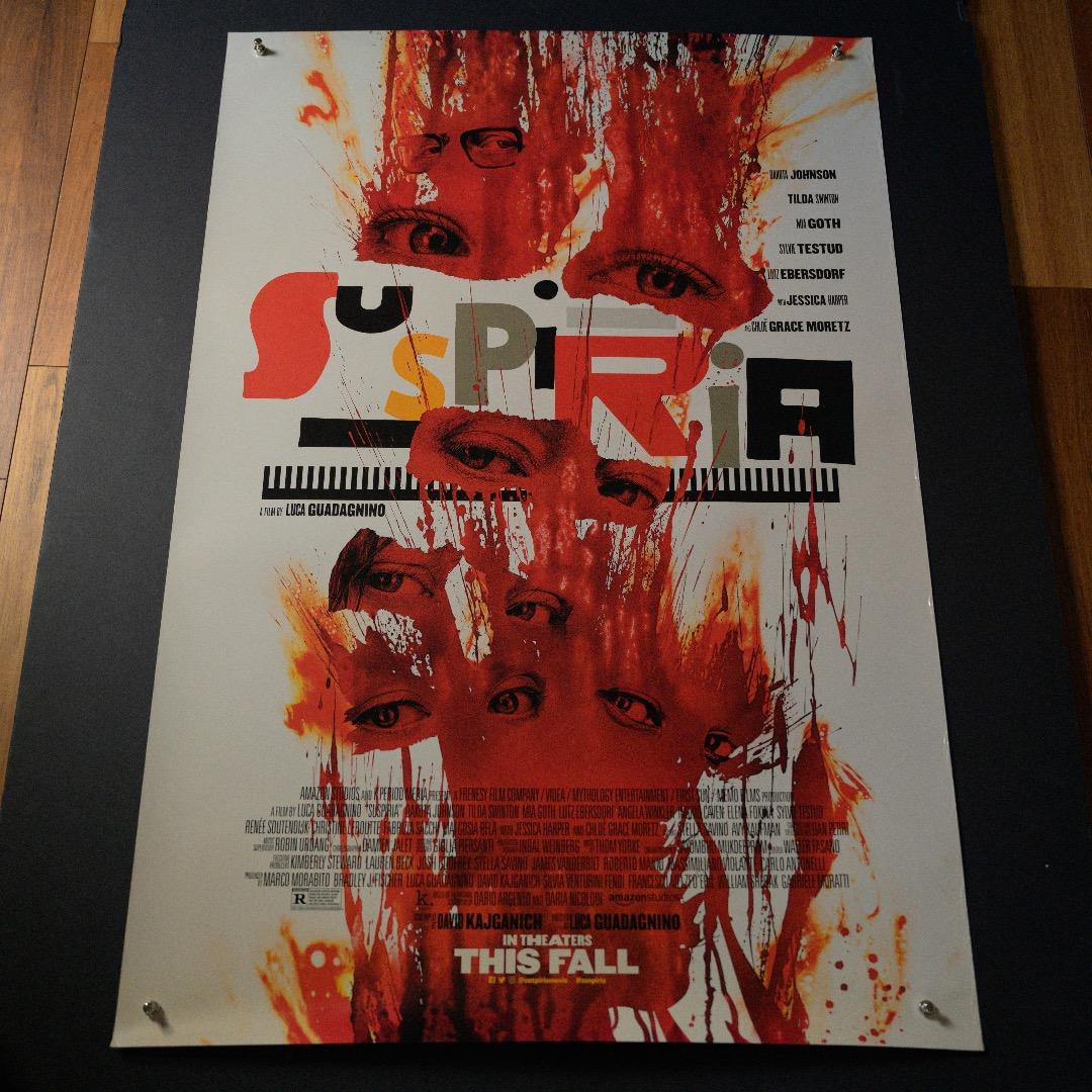 映画館用両面ポスター】サスペリア / Suspiria 希少品