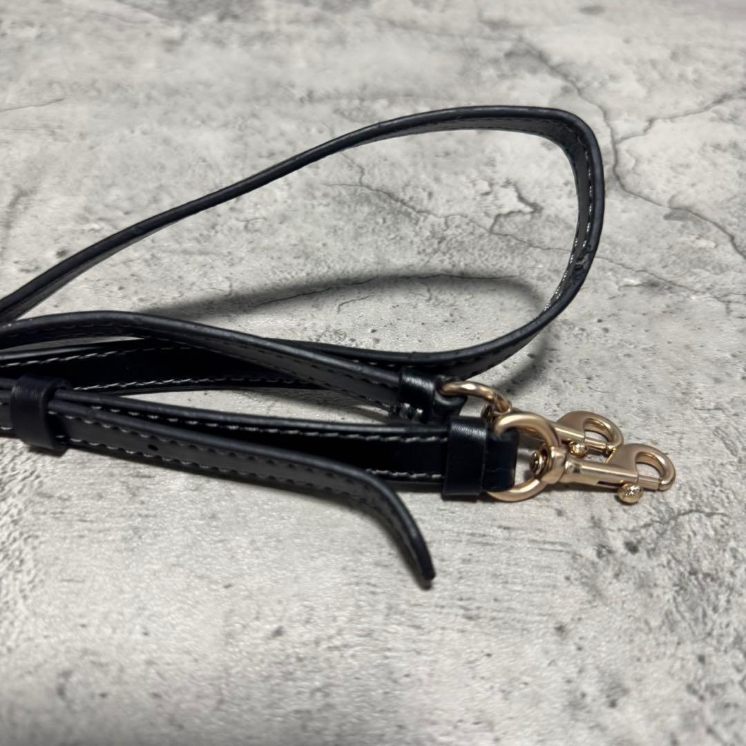 新品未使用✨️コーチ 2way ミニボストンバッグ ショルダー PVC レザー 黒