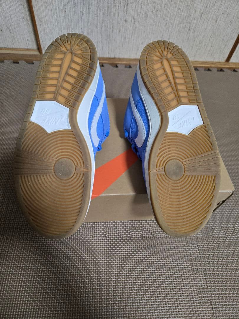 スケートボード Nike sb Dunk Low UNIVERSITY BLUE 28.0cm