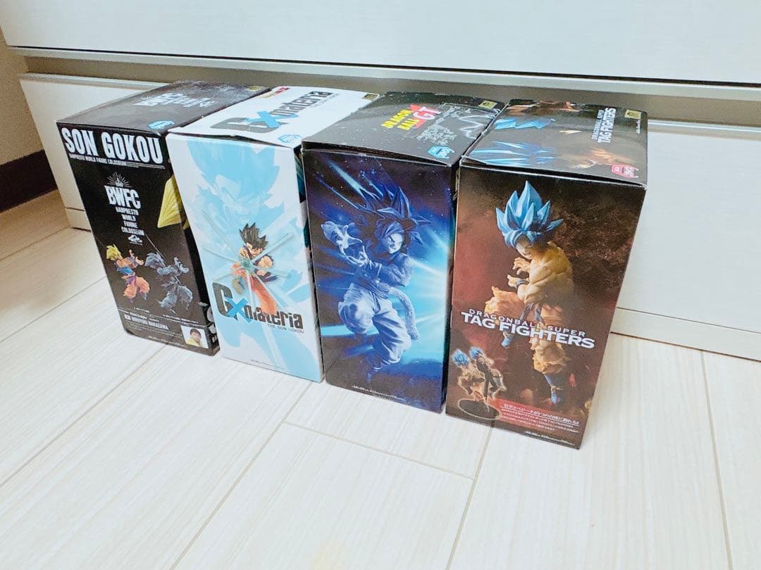 ドラゴンボール フィギュア 孫悟空 かめはめ波 4点セット まとめ売り