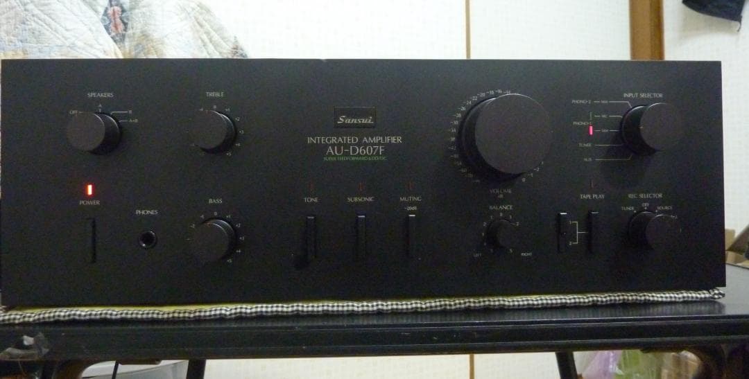 サンスイ　AU-D607F SANSUI AU-D607F | MacBSの日常生活的日記