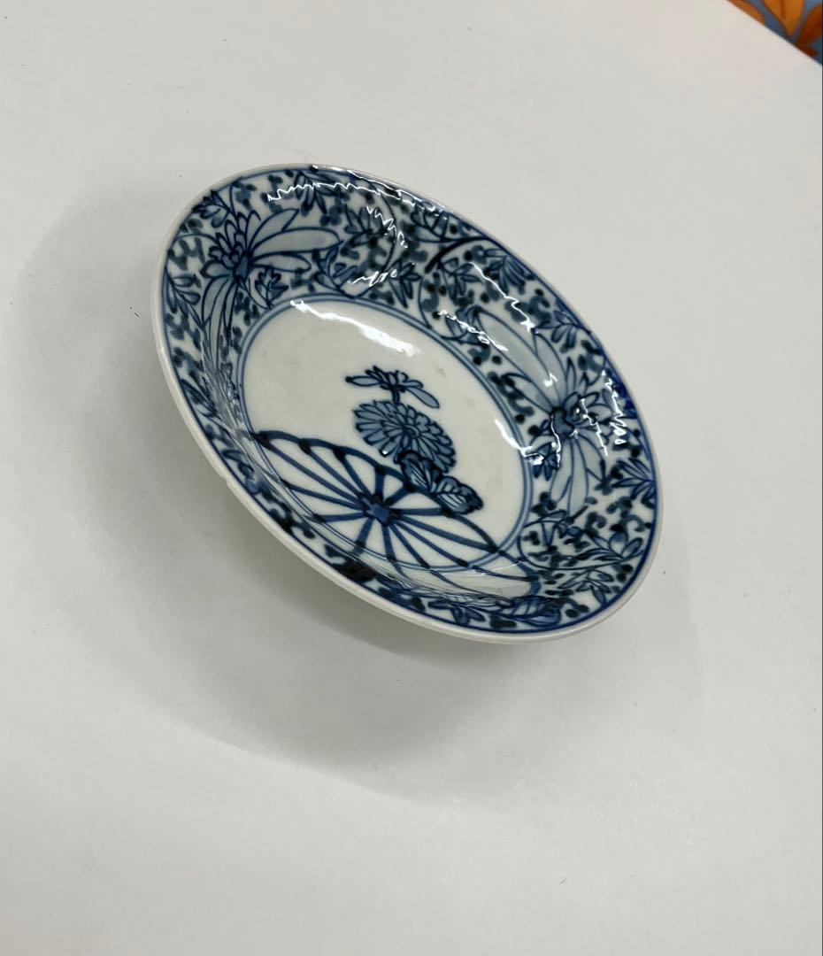 古伊万里 花柄 皿 江戸時代