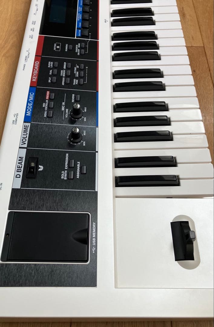 Roland JUNO-Di 白 シンセサイザー キーボード 鍵盤