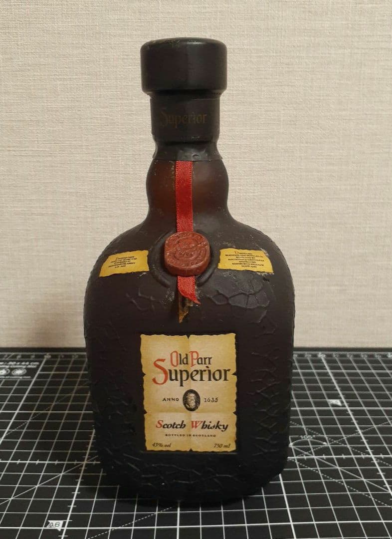古酒】未開封品Old Parr Superior スコッチウイスキー750ml - メルカリ