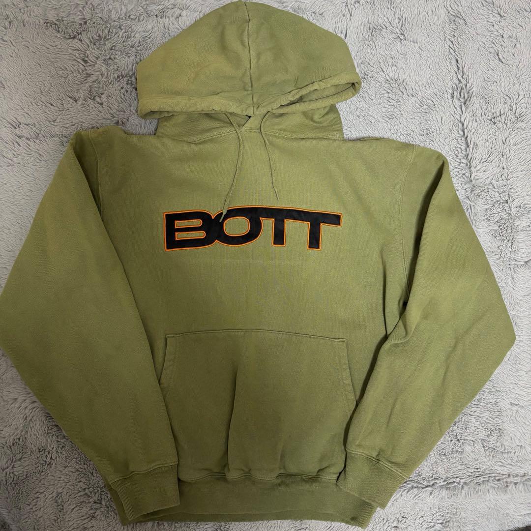 【大人気商品】BoTT カーキ V2LOGO HOODIE OLIVE パーカー