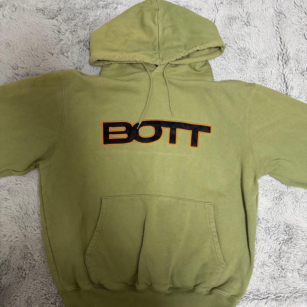【大人気商品】BoTT カーキ V2LOGO HOODIE OLIVE パーカー