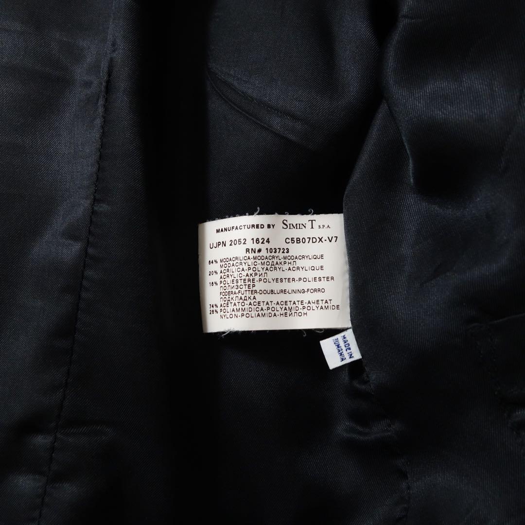 ジャケット・アウター 90s Armani Jeans Fake Fur Leather Jacket