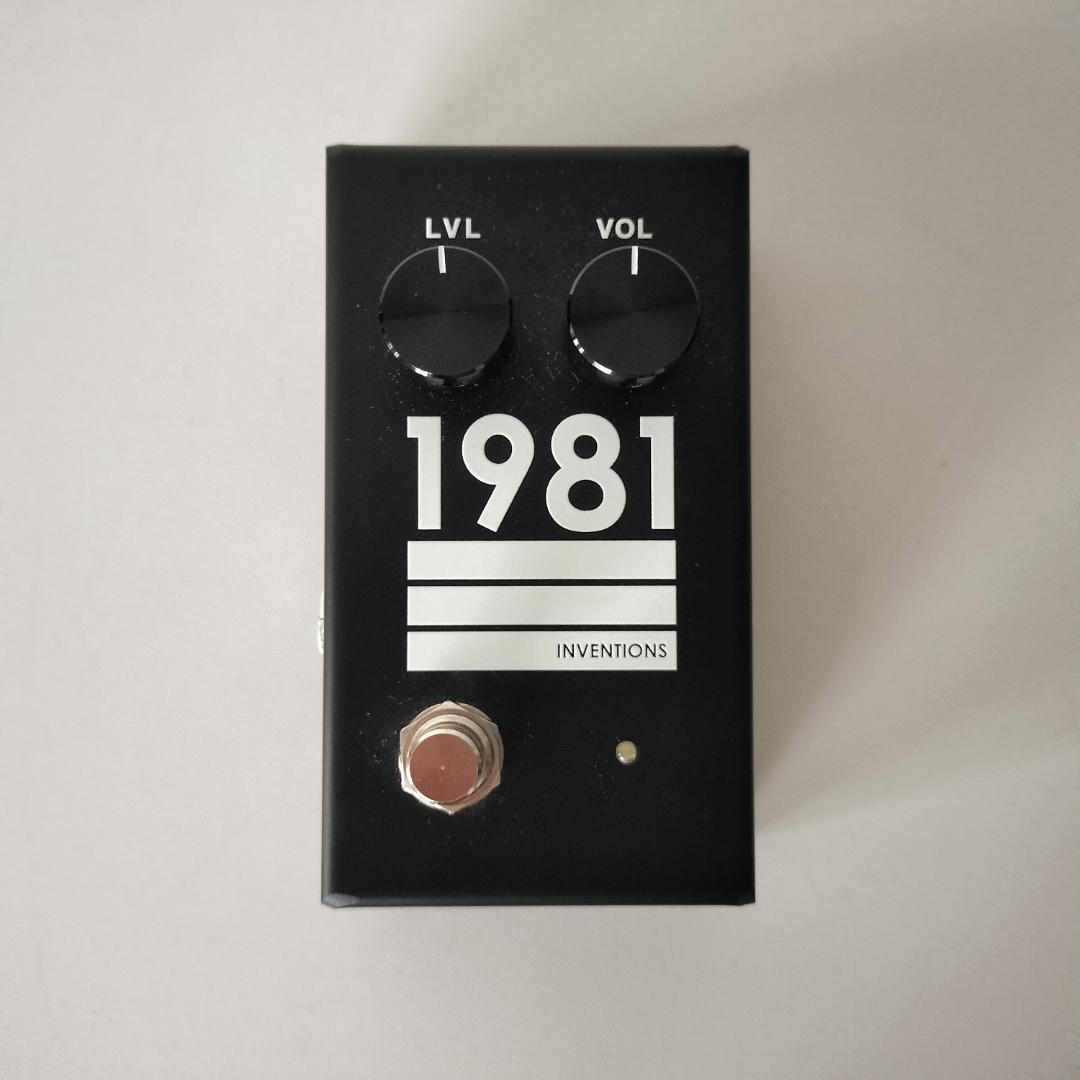 1981 Inventions LVL ローゲイン・ドライブ・ペダル