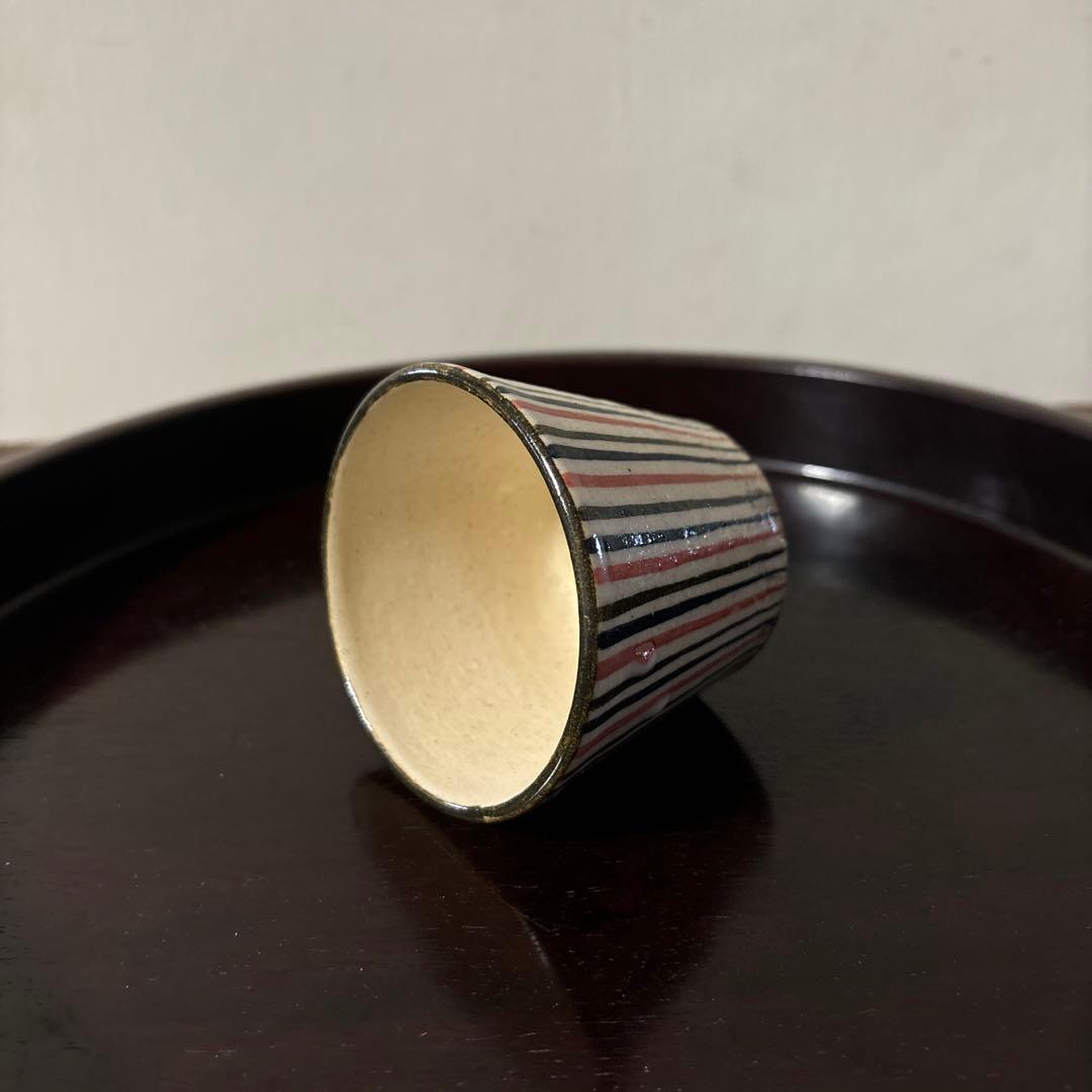 麦藁手蕎麦猪口⑤瀬戸 十草 美濃 古道具 青山二郎 白洲正子 古民芸