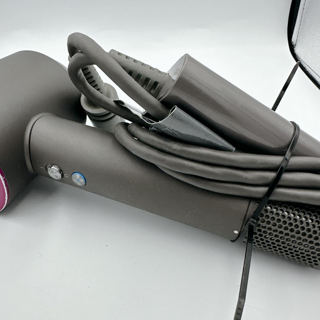 【良品】ダイソンドライヤー Dyson HD08 大風量 レッド スタンド付き