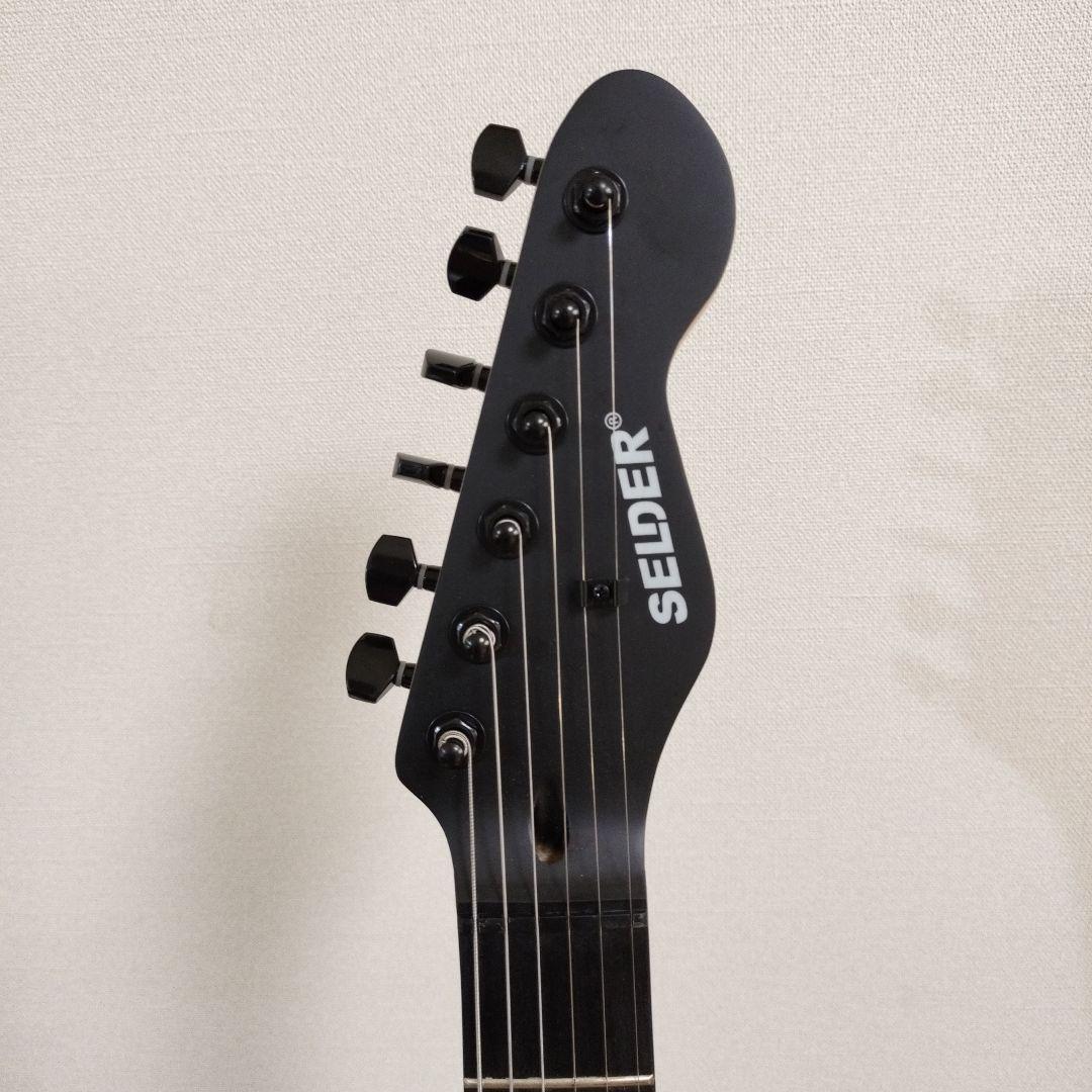 SELDER エレキギター ストラトキャスタータイプ ソフトケース付 ほぼ新品