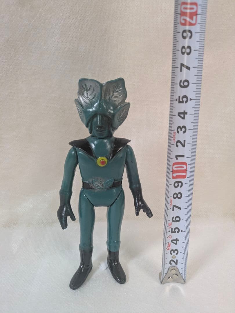 愛の戦士レインボーマン 萬年社ダッシュ4 草木の化身 ソフビ（約16㌢）当時物