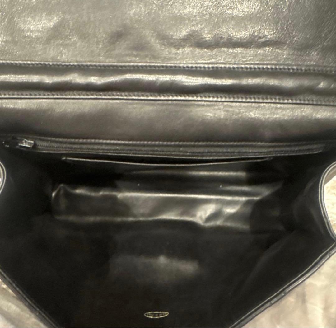 CHANEL ブラック キルティング ショルダーバッグ