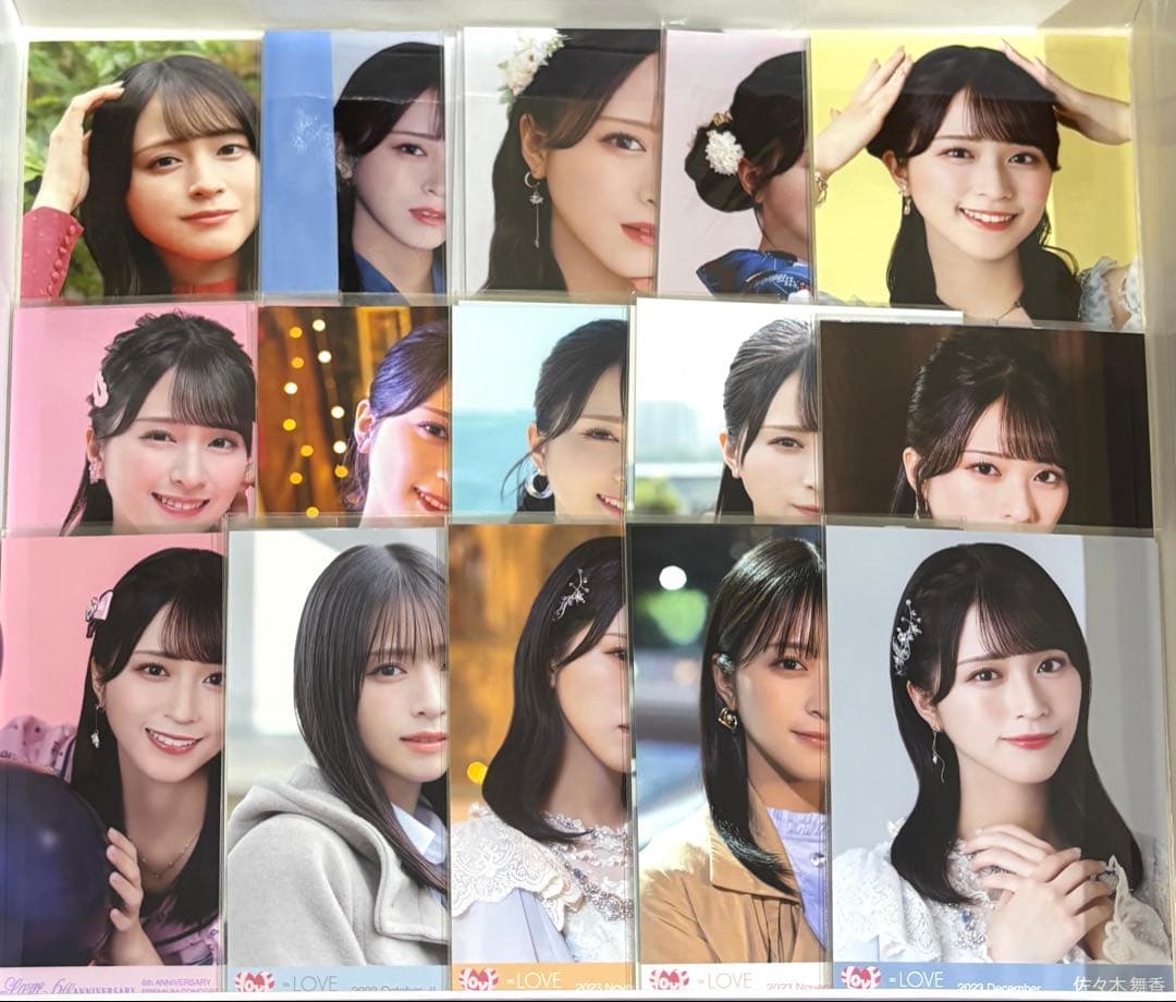 イコラブ 佐々木舞香 生写真 コンプ セット まとめ売り M1091