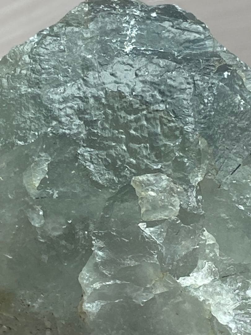 ブルー ザギ水晶 ザキ鉱山 ザギマウンテンクォーツ 50g - メルカリ