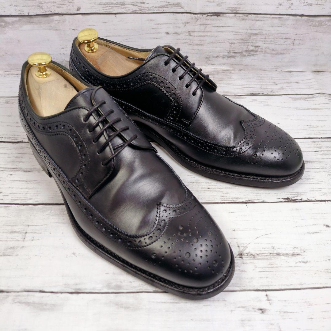 U*D様 【Berwick1707】バーウィック ウィングチップ ブラック 25