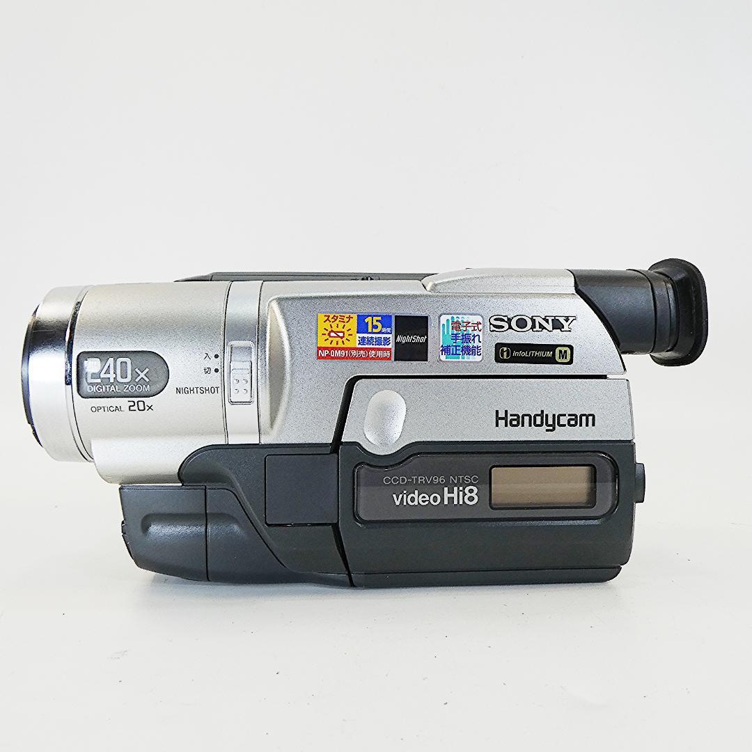 動作良好 ソニー CCD-TRV96　 Video.Hi8デジタルビデオカメラ