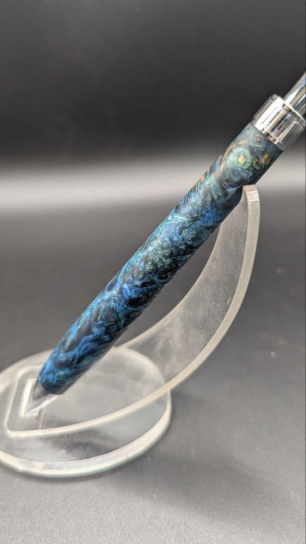 366ペン工房翌檜 スタビライズドウッドバーチバール 木軸シャーペン