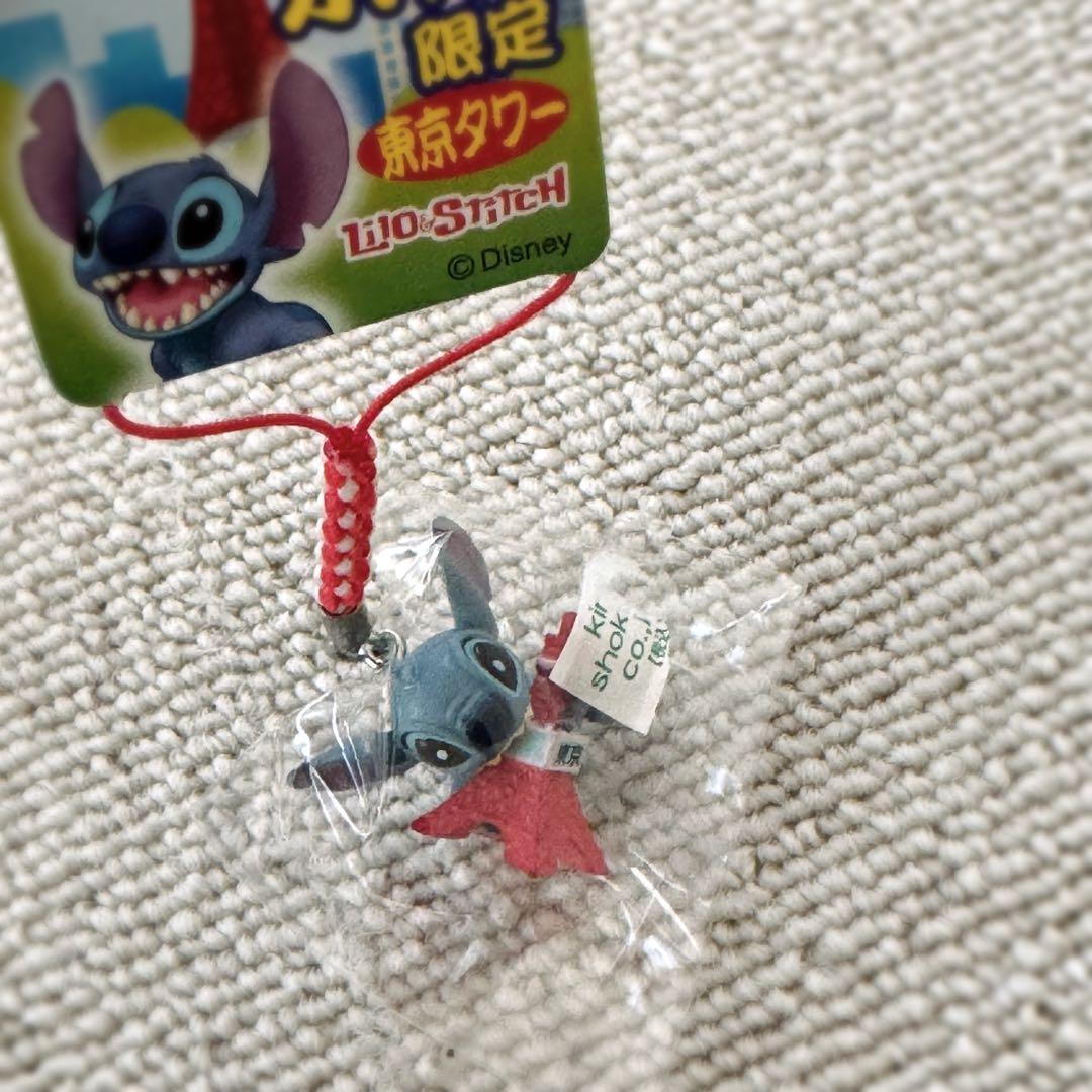〈新品・未使用・希少〉スティッチ ご当地 ビーズストラップ＆根付け