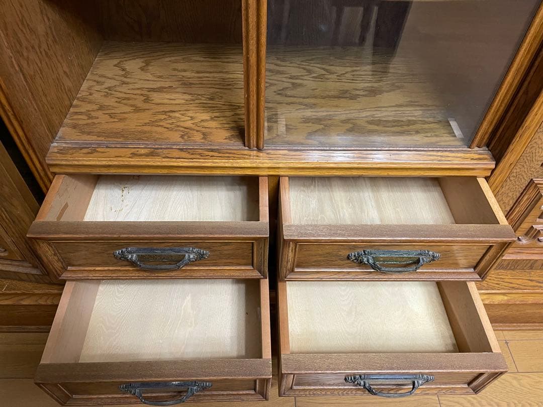 引き渡し限定 クラシック木製キャビネット サイドボード家具