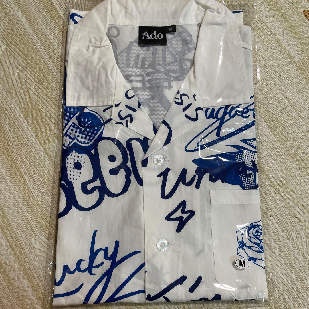 新品未開封　Ado 5th ポップアップストア　オープンカラーシャツ Mサイズ 二次販売＞オープンカラーシャツ 【グッズ】 – Ado Official Music Shop